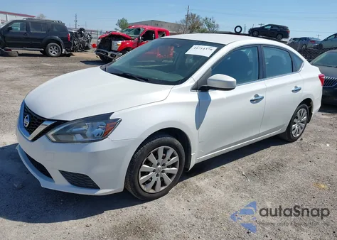 2017 Nissan Sentra Sv z USA, uszkodzony, nr VIN 3N1AB7AP2HY344517